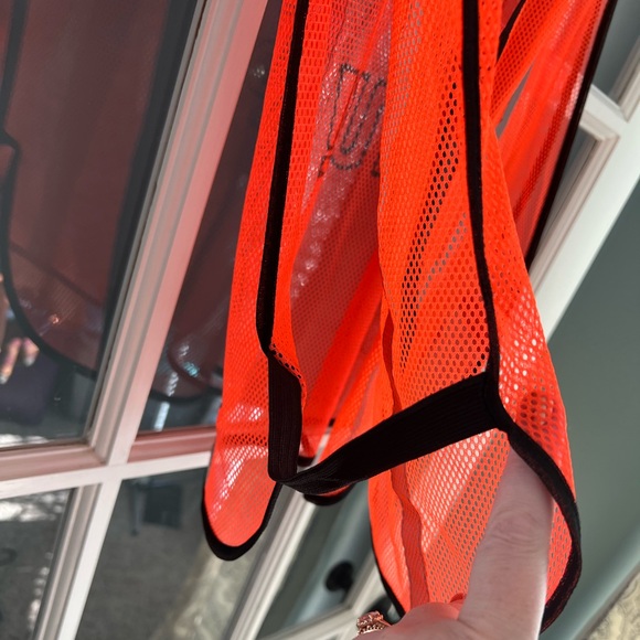 🍁2 for $6.00🍁 Orange safety vest - Picture 2 of 5